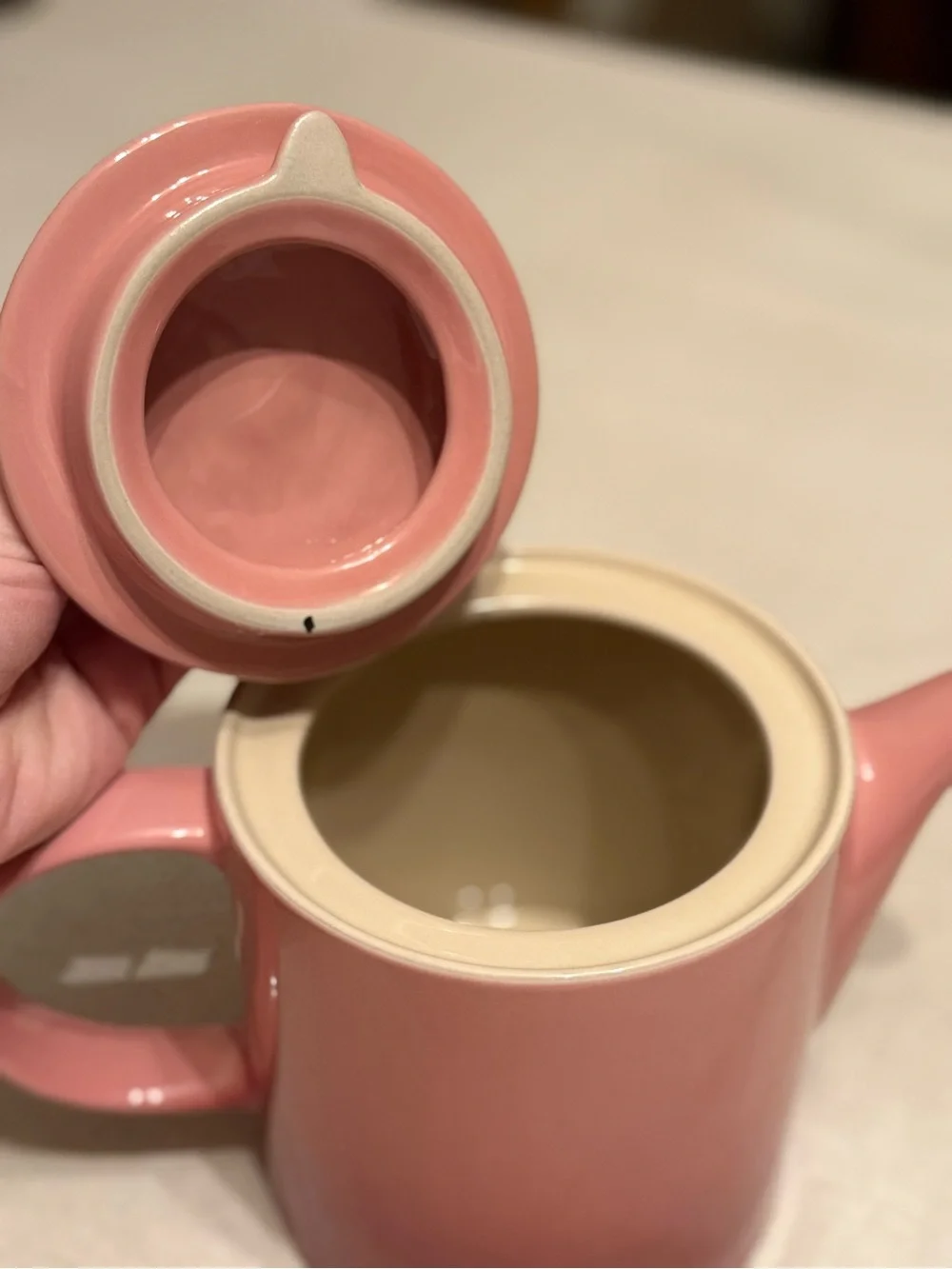 Le Creuset 1.3L Grand Teapot, Rose Quartz